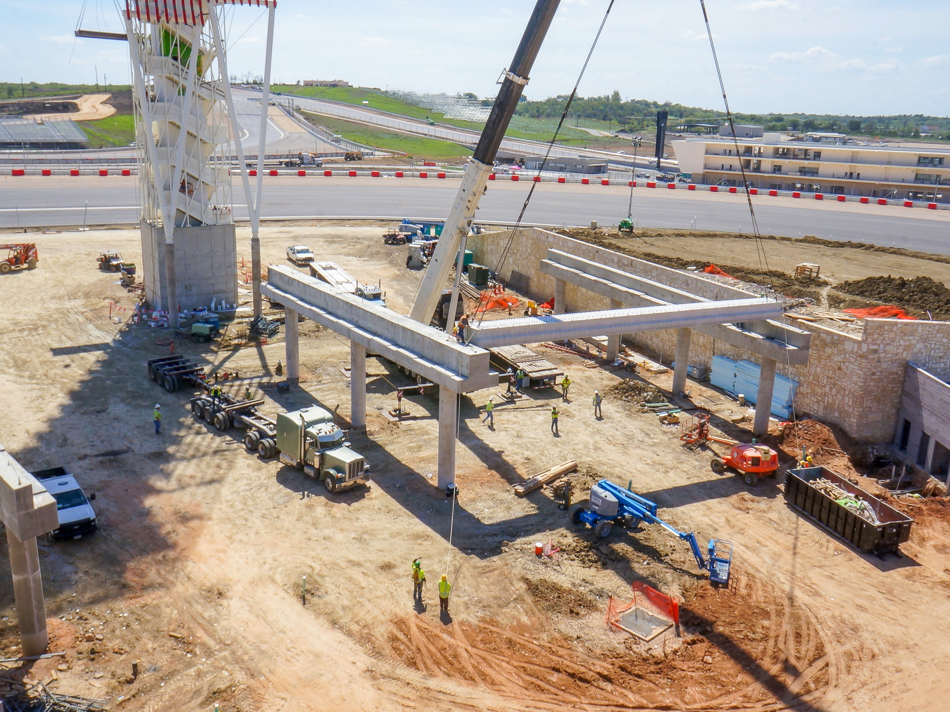 Circuit of the Americas aerial photography Austin Texas