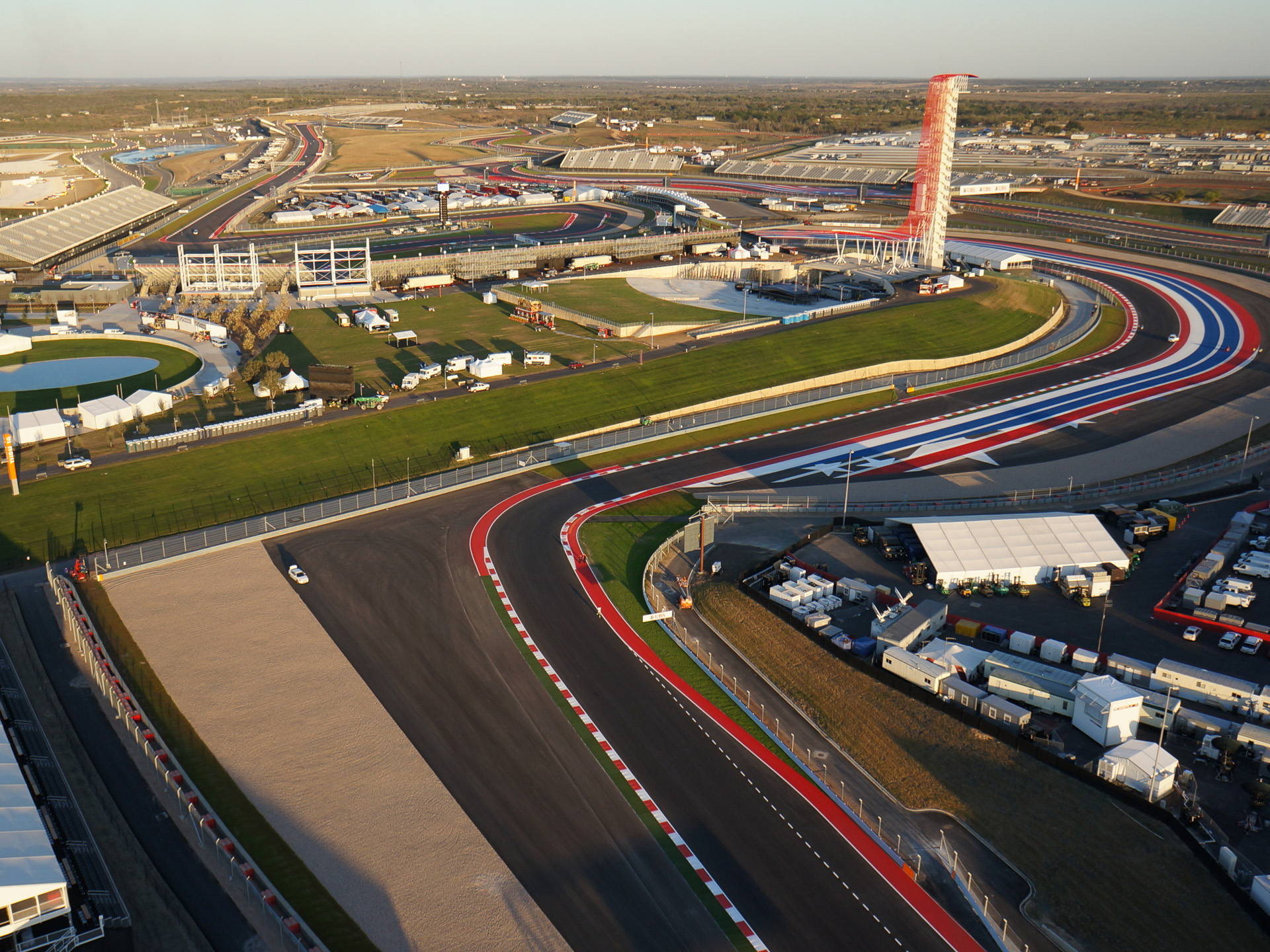 Accent Aerial Photography drone in flight over Austin Texas