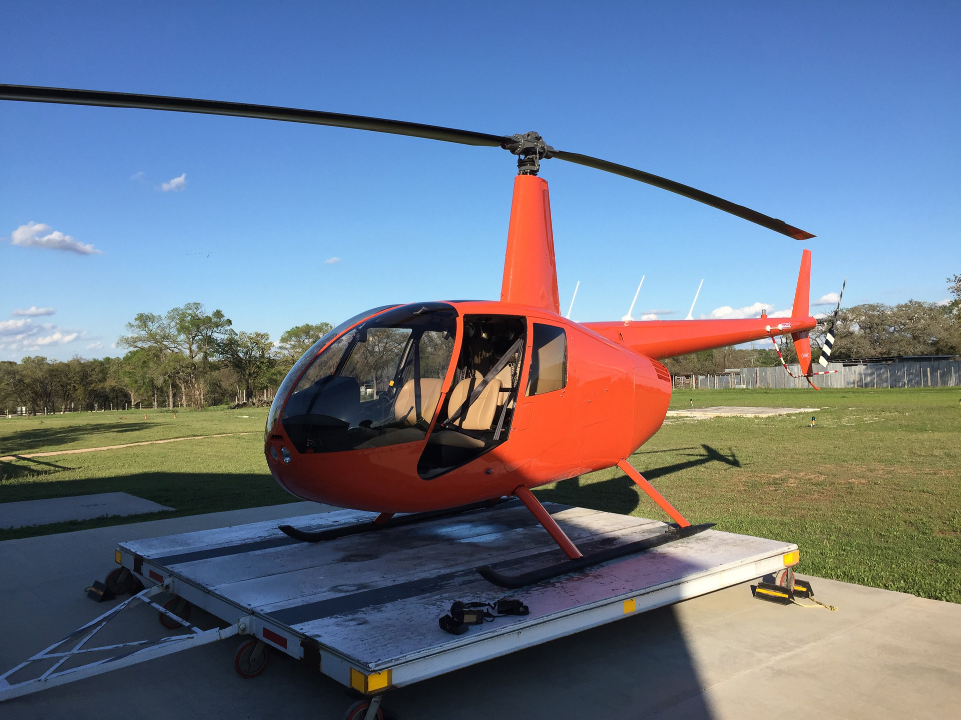Full scale helicopter aerial photography Texas