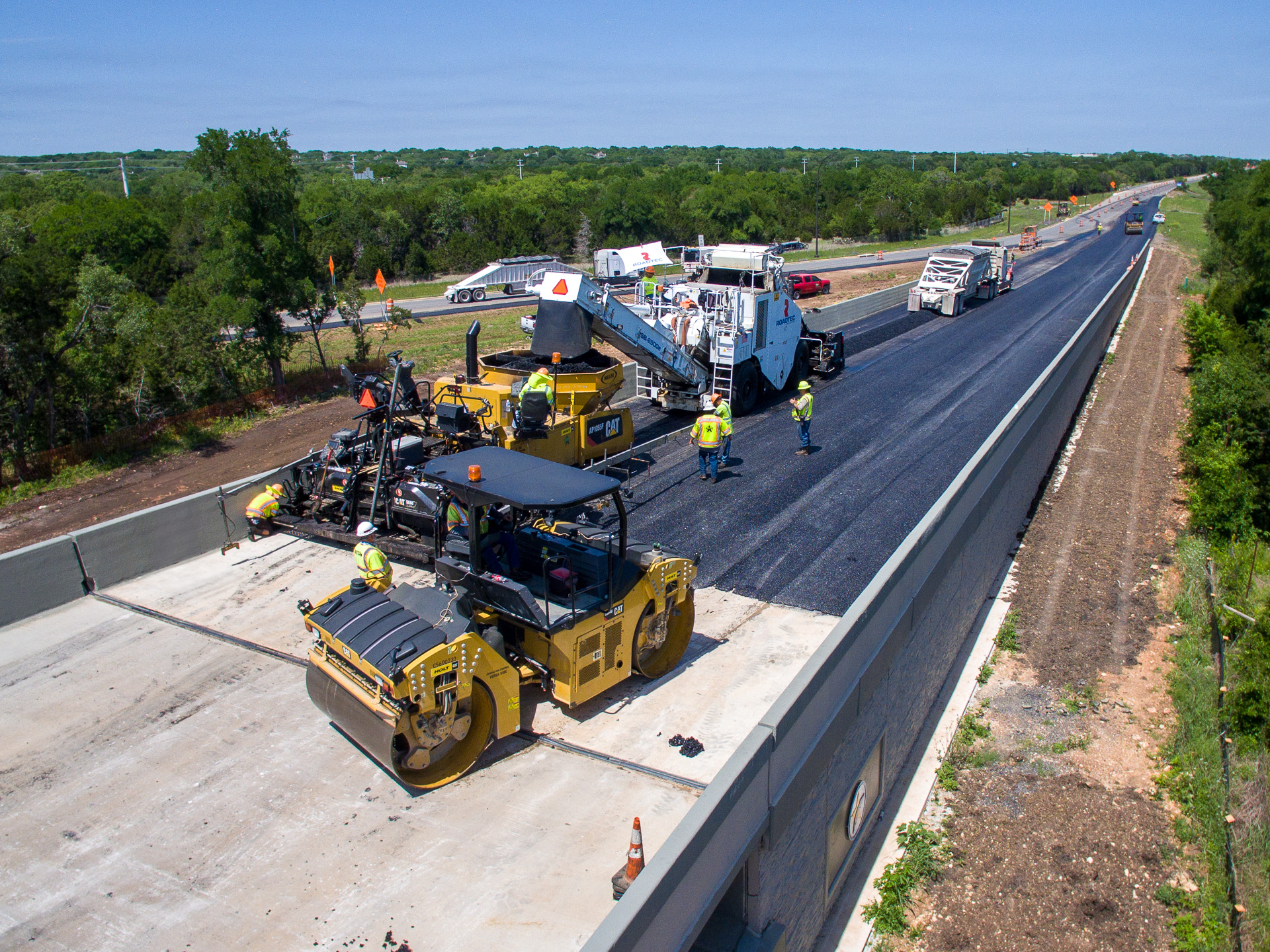 State Highway 45 Southwest aerial photography Travis County
